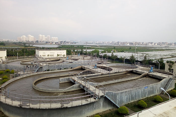 污水處理廠污水循環(huán)處理池